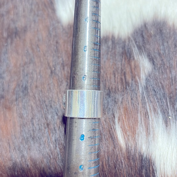 Silpada Sterling Silver & Black Onyx Ring size 6 3/4 to 7 - Picture 4 of 4